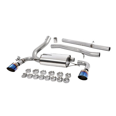 Milltek Cat Back Exhaust Ford Focus Mk3 RS 2.3 EcoBoost 4WD 5-Door Hatchback 16-18-Exhaust System-carbonizeduk