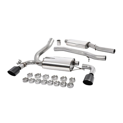 Milltek Cat Back Exhaust Ford Focus Mk3 RS 2.3 EcoBoost 4WD 5-Door Hatchback 16-18-Exhaust System-carbonizeduk