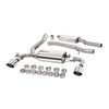 Milltek Cat Back Exhaust Ford Focus Mk3 RS 2.3 EcoBoost 4WD 5-Door Hatchback 16-18-Exhaust System-carbonizeduk