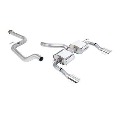 Milltek Cat Back Exhaust Ford Focus Mk2 RS 2.5T 305PS 09-10-Exhaust System-carbonizeduk