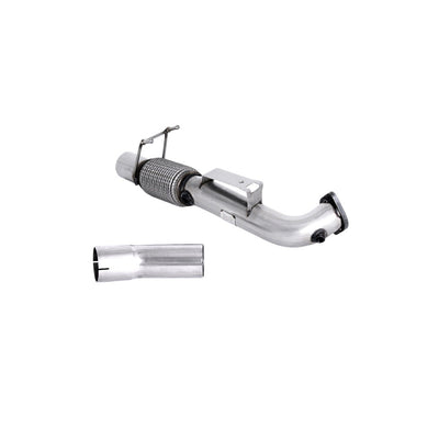 Milltek Large-bore Downpipe and De-cat Exhaust Ford Focus Mk3 RS 2.3 EcoBoost 4WD 5-Door Hatchback 16-18-Manifolds, Decats & Sports Cats-carbonizeduk