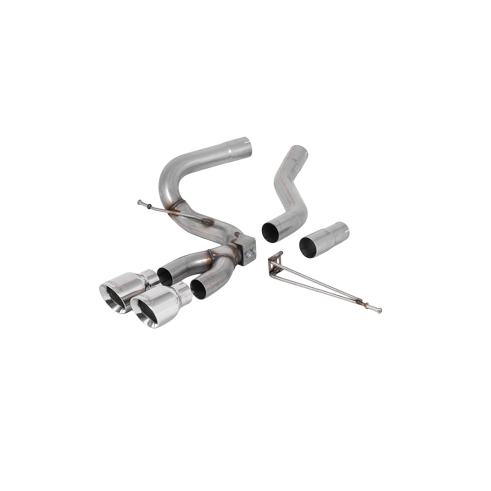 Milltek Cat Back Exhaust Ford Focus Mk3 ST 2.0 TDCi 5-Door Hatchback (Diesel) 12-18-Exhaust System-carbonizeduk