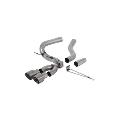 Milltek Cat Back Exhaust Ford Focus Mk3 ST 2.0 TDCi 5-Door Hatchback (Diesel) 12-18-Exhaust System-carbonizeduk
