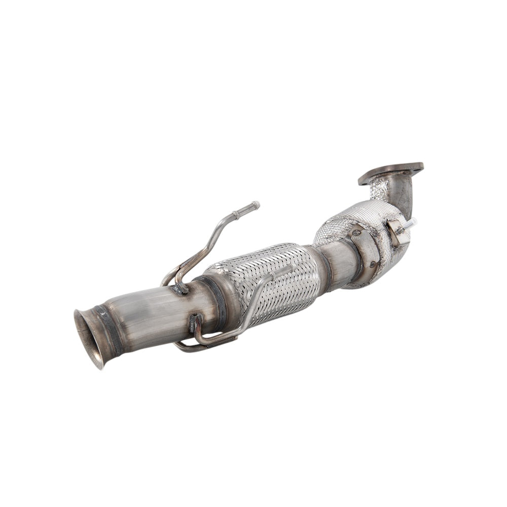 Milltek HJS Tuning ECE Downpipes Exhaust Ford Focus Mk3 RS 2.3 EcoBoost 4WD 5-Door Hatchback 16-18-Manifolds, Decats & Sports Cats-carbonizeduk