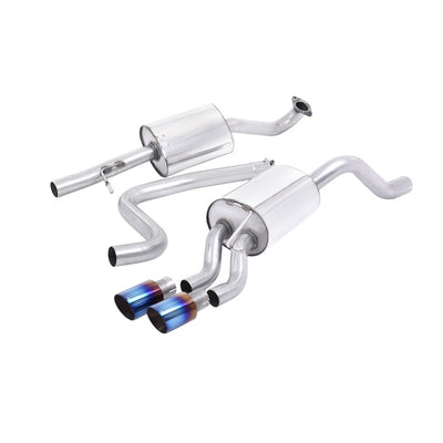 Milltek Cat Back Exhaust Ford Fiesta Mk7/Mk7.5 1.0T EcoBoost (100/125/140PS) 13-17-Exhaust System-carbonizeduk