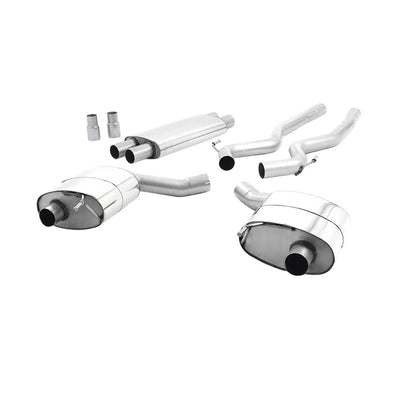 Milltek Cat Back Exhaust Ford Mustang 5.0 V8 GT (Fastback) 15-18-Exhaust System-carbonizeduk
