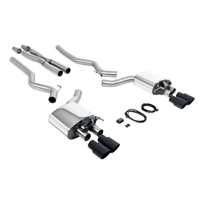 Milltek Cat Back Exhaust Ford Mustang 5.0 V8 GT (Fastback) 15-18-Exhaust System-carbonizeduk
