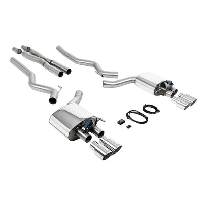 Milltek Cat Back Exhaust Ford Mustang 5.0 V8 GT (Fastback) 15-18-Exhaust System-carbonizeduk