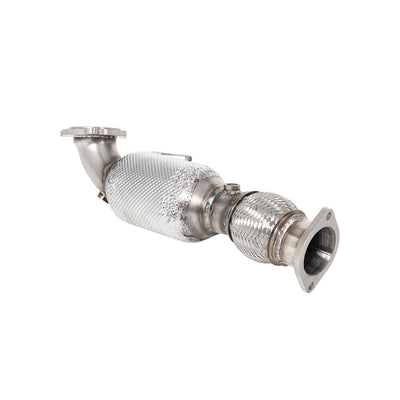 Milltek Large Bore Downpipe and Hi-Flow Sports Cat Exhaust Ford Fiesta Mk7/Mk7.5 ST 1.6 EcoBoost 182PS and ST200 13-17-Manifolds, Decats & Sports Cats-carbonizeduk