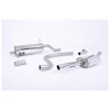 Milltek Ford Fiesta Mk8 1.0T EcoBoost ST-Line 3 & 5 Door (Non-OPF/GPF Models Only) 2017-2019 Cat-back Exhaust-Exhaust System-carbonizeduk
