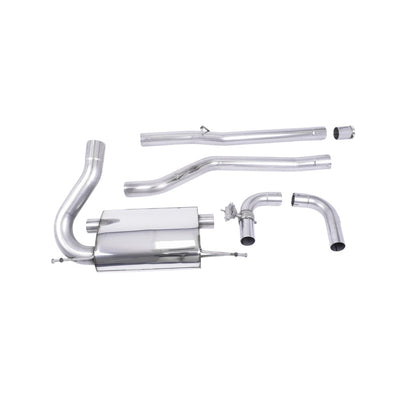 Milltek Cat Back Exhaust Ford Focus Mk3 RS 2.3 EcoBoost 4WD 5-Door Hatchback 16-18-Exhaust System-carbonizeduk
