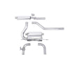 Milltek Cat Back Exhaust Ford Focus Mk3 RS 2.3 EcoBoost 4WD 5-Door Hatchback 16-18-Exhaust System-carbonizeduk