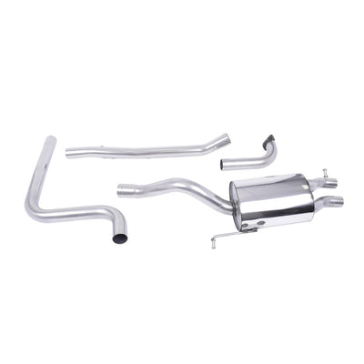 Milltek Cat Back Exhaust Ford Fiesta Mk7/Mk7.5 1.0T EcoBoost (100/125/140PS) 13-17-Exhaust System-carbonizeduk