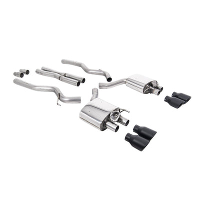 Milltek Cat Back Exhaust Ford Mustang 5.0 V8 GT (Fastback Facelift Model) 19-25-Exhaust System-carbonizeduk
