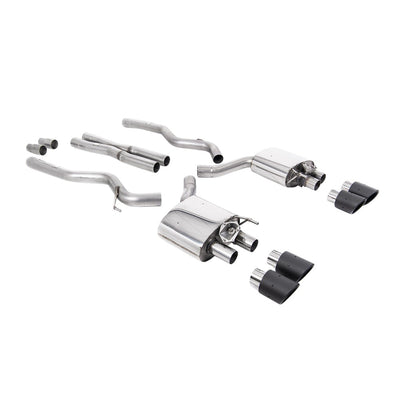 Milltek Cat Back Exhaust Ford Mustang 5.0 V8 GT (Fastback Facelift Model) 19-25-Exhaust System-carbonizeduk