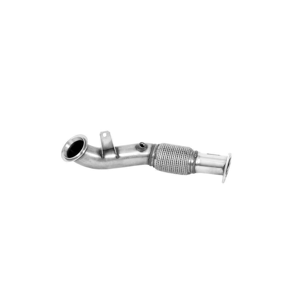 Milltek Downpipe Exhaust Ford Fiesta Mk8 and Mk8.5 ST 1.5 EcoBoost 200PS (Post Sept 2020 Models Only) 20-25-Manifolds, Decats & Sports Cats-carbonizeduk