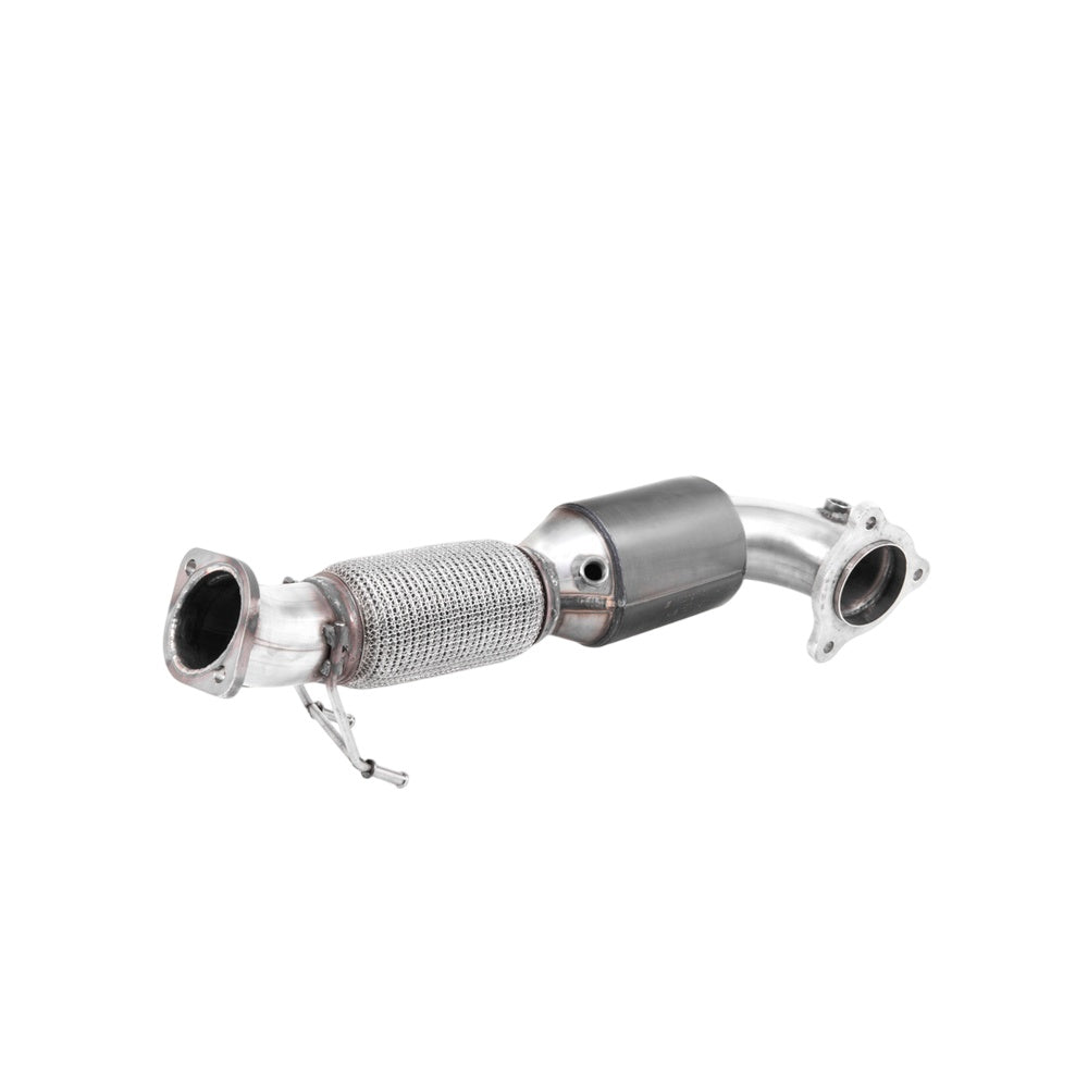 Milltek Large Bore Downpipe and Hi-Flow Sports Cat Exhaust Ford Focus Mk4 ST 2.3 EcoBoost Hatch (OPF/GPF Equipped) 19-25-Manifolds, Decats & Sports Cats-carbonizeduk