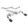 Milltek Cat Back Exhaust Ford Focus Mk2 RS 2.5T 305PS 09-10-Exhaust System-carbonizeduk