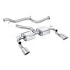Milltek Cat Back Exhaust Ford Focus Mk2 RS 2.5T 305PS 09-10-Exhaust System-carbonizeduk