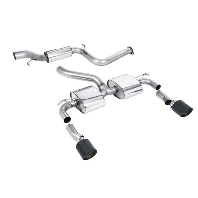 Milltek Cat Back Exhaust Ford Focus Mk2 RS 2.5T 305PS 09-10-Exhaust System-carbonizeduk