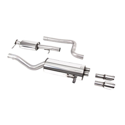 Milltek Cat Back Exhaust Ford Fiesta Mk7 ST 1.6 EcoBoost (5-Door North American Vehicles) 14-25-Exhaust System-carbonizeduk