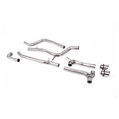 Milltek Ford Fiesta Mk8 1.0T EcoBoost ST-Line 3 & 5 Door (Non-OPF/GPF Models Only) 2017-2019 Cat-back Exhaust-Exhaust System-carbonizeduk