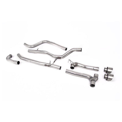 Milltek Ford Fiesta Mk8 1.0T EcoBoost ST-Line 3 & 5 Door (Non-OPF/GPF Models Only) 2017-2019 Cat-back Exhaust-Exhaust System-carbonizeduk