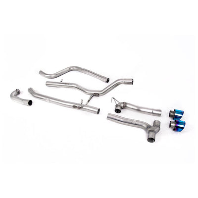 Milltek Ford Fiesta Mk8 1.0T EcoBoost ST-Line 3 & 5 Door (Non-OPF/GPF Models Only) 2017-2019 Cat-back Exhaust-Exhaust System-carbonizeduk