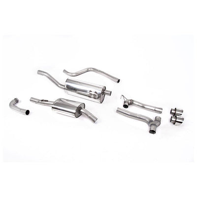 Milltek Ford Fiesta Mk8 1.0T EcoBoost ST-Line 3 & 5 Door (Non-OPF/GPF Models Only) 2017-2019 Cat-back Exhaust-Exhaust System-carbonizeduk