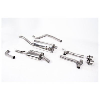 Milltek Ford Fiesta Mk8 1.0T EcoBoost ST-Line 3 & 5 Door (Non-OPF/GPF Models Only) 2017-2019 Cat-back Exhaust-Exhaust System-carbonizeduk