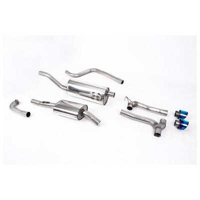 Milltek Ford Fiesta Mk8 1.0T EcoBoost ST-Line 3 & 5 Door (Non-OPF/GPF Models Only) 2017-2019 Cat-back Exhaust-Exhaust System-carbonizeduk