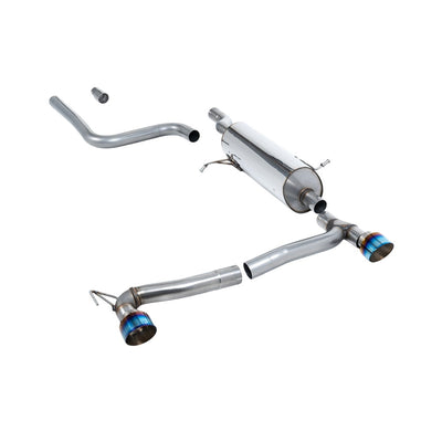 Milltek Particulate Filter-back Exhaust Ford Fiesta Mk8 1.0T EcoBoost ST-Line 3 and 5-Door (100ps and 125ps OPF/GPF Models Only) Maxton Dual Outlet Kits 19-25-Exhaust System-carbonizeduk