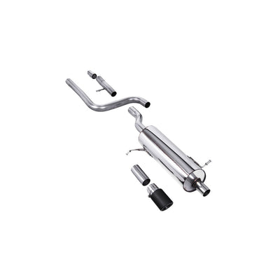 Milltek Particulate Filter-back Exhaust Ford Fiesta Mk8 1.0T EcoBoost ST-Line 3 and 5-Door (155ps Hybrid OPF/GPF Models Only 20-25-Exhaust System-carbonizeduk