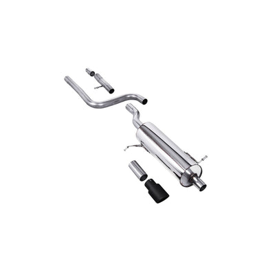 Milltek Particulate Filter-back Exhaust Ford Fiesta Mk8 1.0T EcoBoost ST-Line 3 and 5-Door (155ps Hybrid OPF/GPF Models Only 20-25-Exhaust System-carbonizeduk