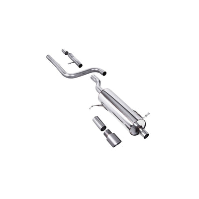 Milltek Particulate Filter-back Exhaust Ford Fiesta Mk8 1.0T EcoBoost ST-Line 3 and 5-Door (155ps Hybrid OPF/GPF Models Only 20-25-Exhaust System-carbonizeduk