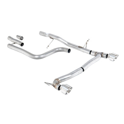 Milltek Particulate Filter-back Exhaust Ford Fiesta Mk8 1.0T EcoBoost ST-Line 3 and 5-Door (155ps Hybrid OPF/GPF Models Only) Maxton Designs Dual Outlet Kits 20-25-Exhaust System-carbonizeduk