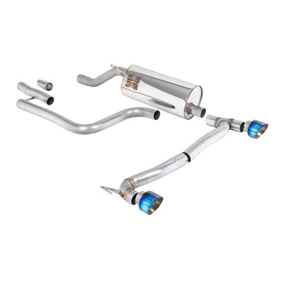 Milltek Particulate Filter-back Exhaust Ford Fiesta Mk8 1.0T EcoBoost ST-Line 3 and 5-Door (155ps Hybrid OPF/GPF Models Only) Maxton Designs Dual Outlet Kits 20-25-Exhaust System-carbonizeduk