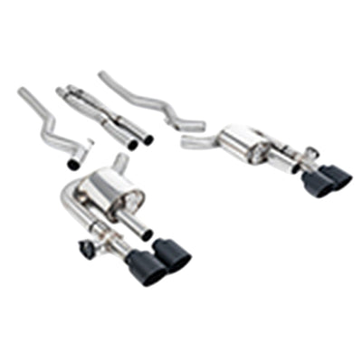 Milltek Cat Back Exhaust Ford Mustang 5.0 V8 Mach 1 (Fastback S550) 21-23-Exhaust System-carbonizeduk