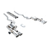 Milltek Cat Back Exhaust Ford Mustang 5.0 V8 Mach 1 (Fastback S550) 21-23-Exhaust System-carbonizeduk