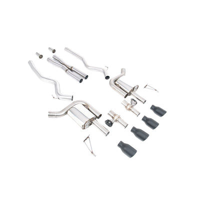 Milltek Cat Back Exhaust Ford Mustang 5.0 V8 GT (S650 Fastback) 24-25-Exhaust System-carbonizeduk