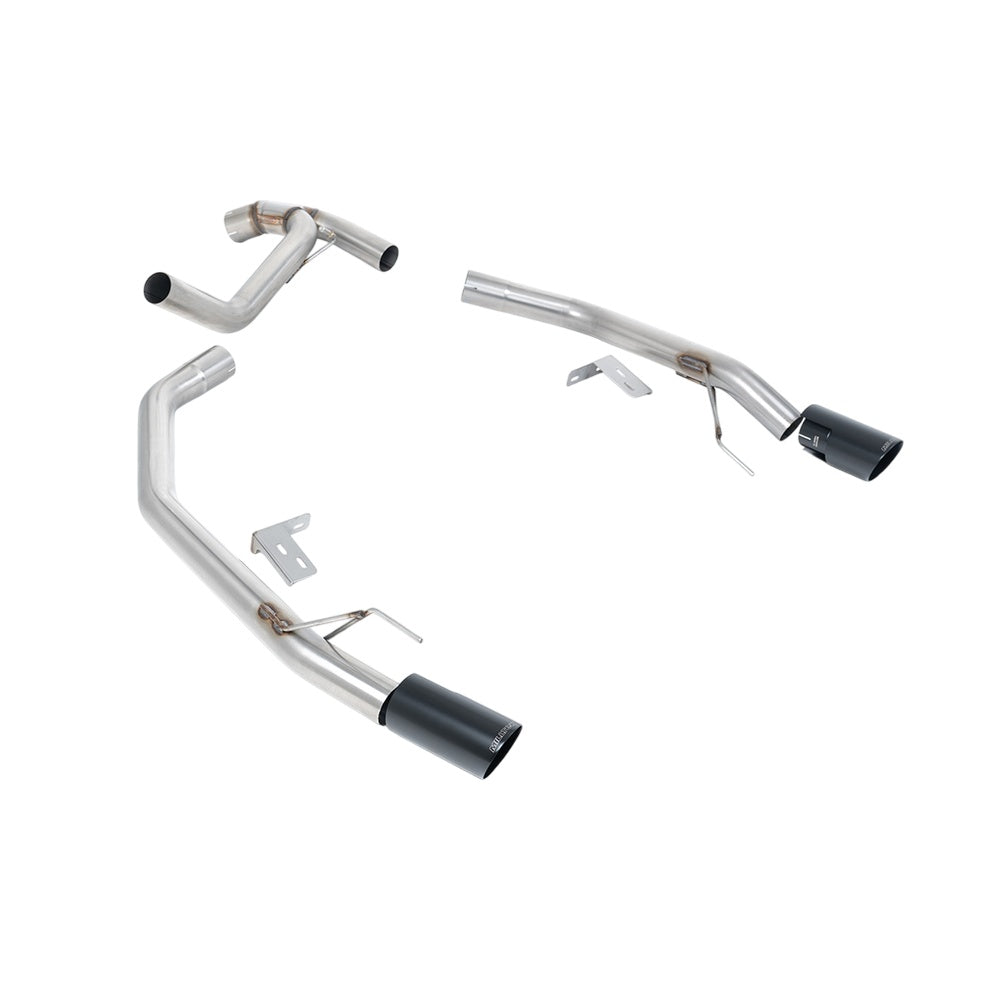 Milltek Axle Back Exhaust Ford Ranger 2.0TDCI 205PS Bi-Turbo Diesel 22-25-Exhaust System-carbonizeduk