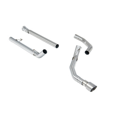 Milltek Cat Back Exhaust Ford F150 SuperCrew (5.5ft Bed) 3.5 V6 EcoBoost 21-25-Exhaust System-carbonizeduk