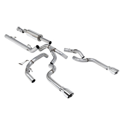 Milltek Cat Back Exhaust Ford F150 SuperCrew (5.5ft Bed) 5.0 V8 21-25-Exhaust System-carbonizeduk
