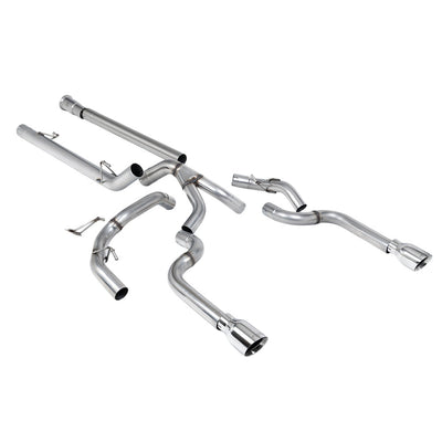 Milltek Cat Back Exhaust Ford F150 SuperCrew (5.5ft Bed) 3.5 V6 EcoBoost 21-25-Exhaust System-carbonizeduk