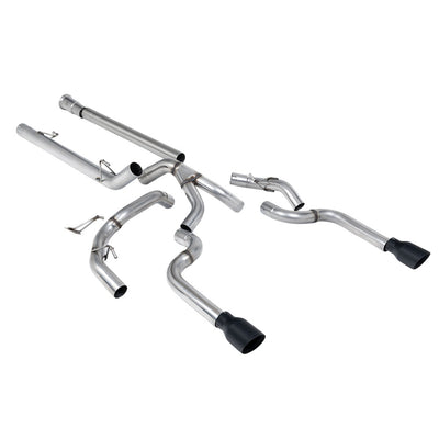 Milltek Cat Back Exhaust Ford F150 SuperCrew (5.5ft Bed) 3.5 V6 EcoBoost 21-25-Exhaust System-carbonizeduk