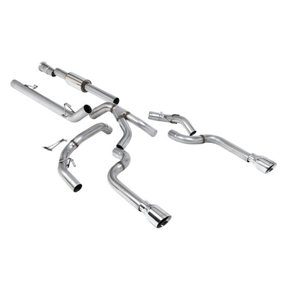 Milltek Cat Back Exhaust Ford F150 SuperCrew (5.5ft Bed) 5.0 V8 21-25-Exhaust System-carbonizeduk
