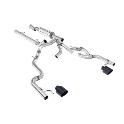 Milltek Cat Back Exhaust Ford F150 SuperCrew (5.5ft Bed) Tremor 3.5 V6 EcoBoost 21-25-Exhaust System-carbonizeduk