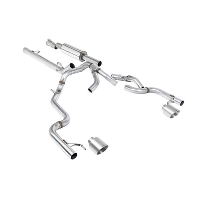 Milltek Cat Back Exhaust Ford F150 SuperCrew (5.5ft Bed) Tremor 5.0 V8 21-25-Exhaust System-carbonizeduk