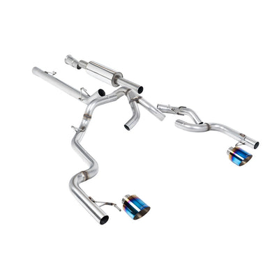 Milltek Cat Back Exhaust Ford F150 SuperCrew (5.5ft Bed) Tremor 5.0 V8 21-25-Exhaust System-carbonizeduk