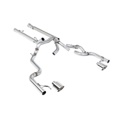 Milltek Cat Back Exhaust Ford F150 SuperCrew (5.5ft Bed) Tremor 3.5 V6 EcoBoost 21-25-Exhaust System-carbonizeduk